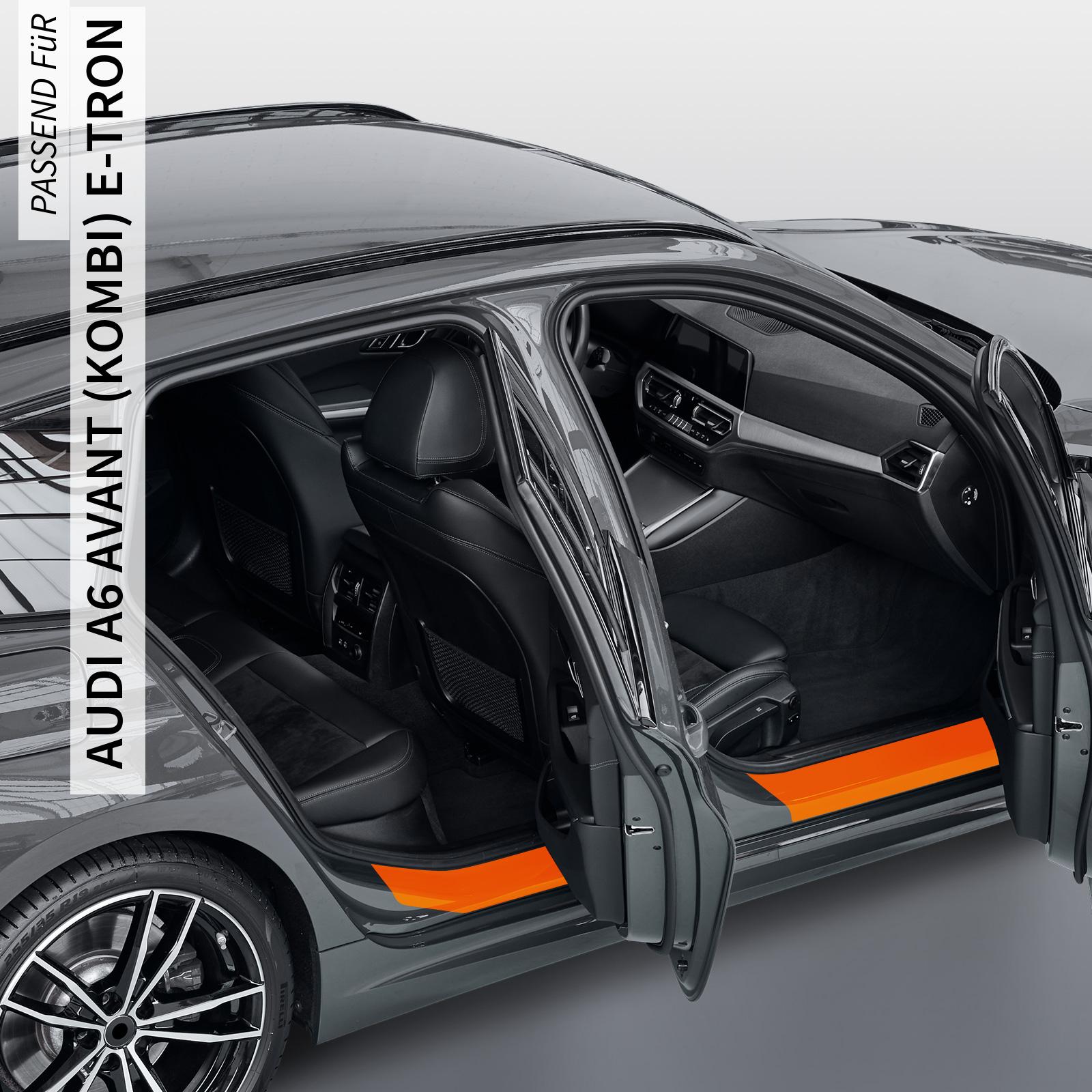 Einstiegsleistenschutzfolie für Audi A6 Avant (Kombi) e-tron Typ GH, ab BJ 10/2024