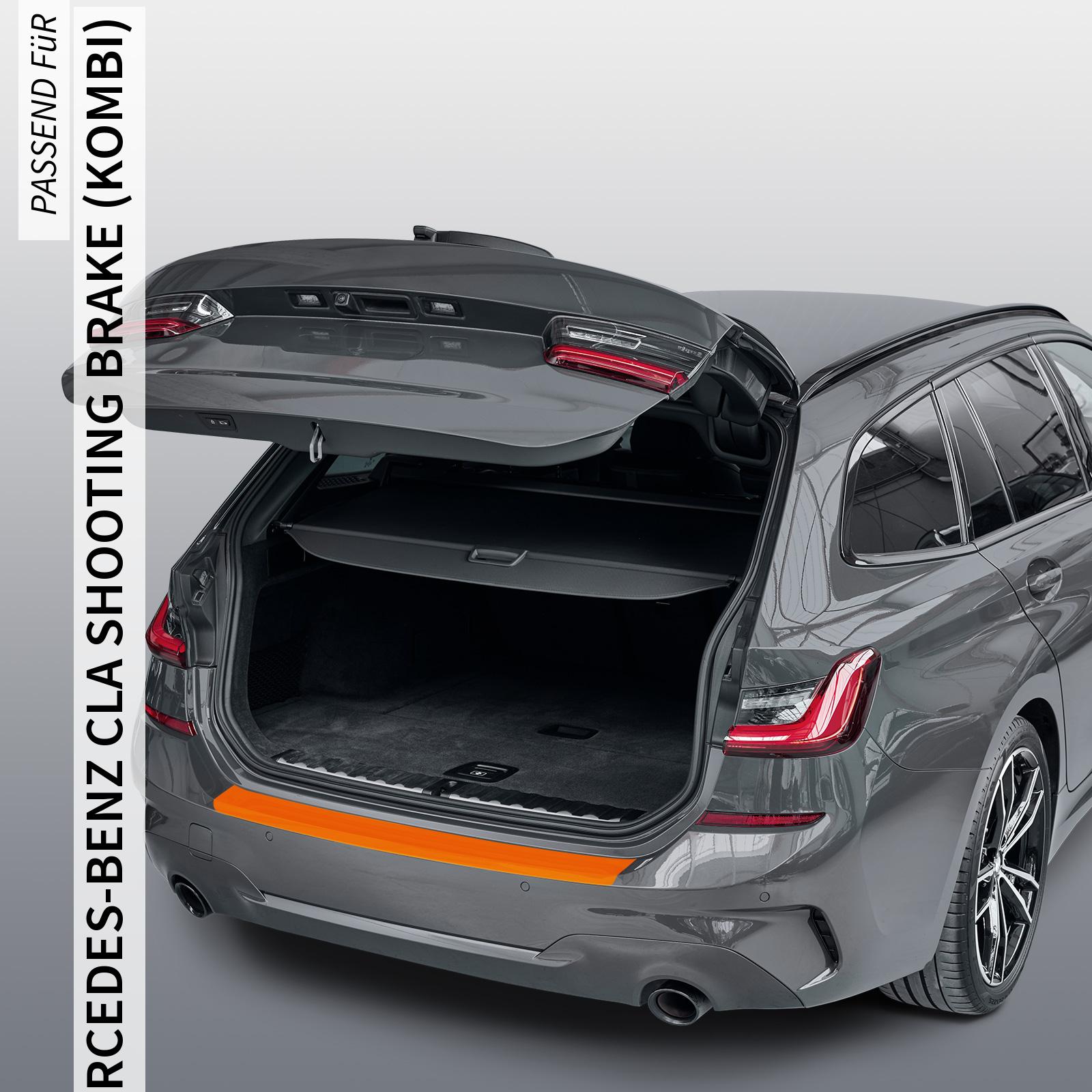 Ladekantenschutzfolie - Transparent Glatt Hochglänzend für Mercedes-Benz CLA Shooting Brake (Kombi) Typ C174/178, ab BJ 11/2025